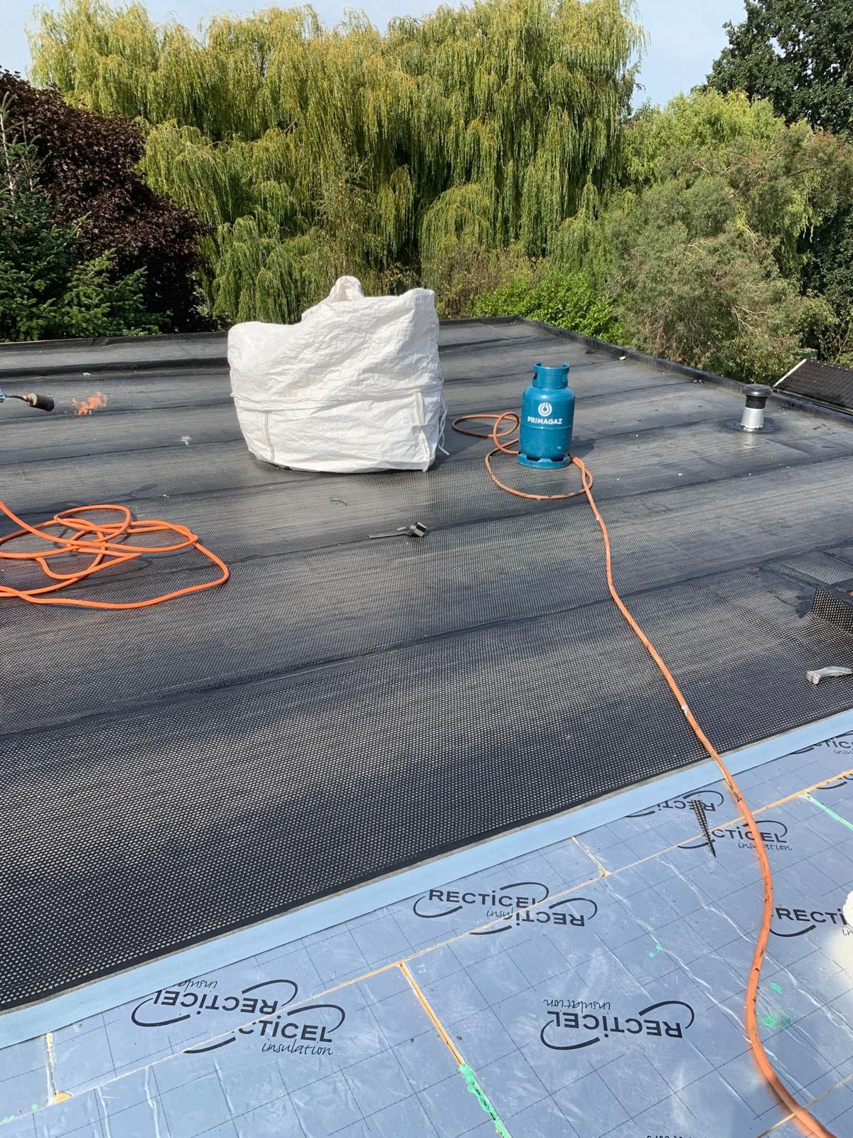 Dakisolatie met PIR-platen - rijwoning hellend dak