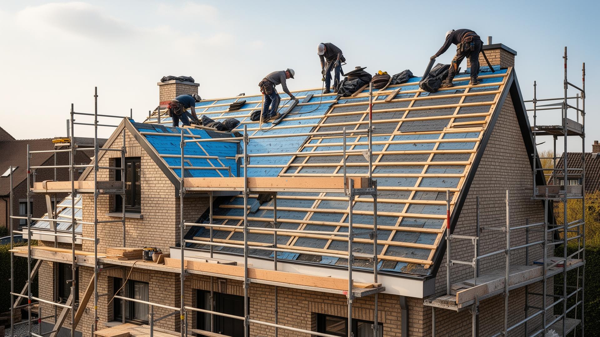 Dakrenovatie project